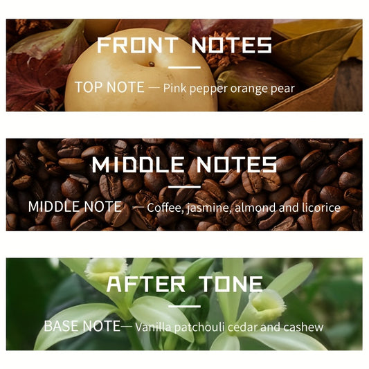 1pc Vanilla Jasmine Coffee Perfume Spray - Long-Lasting EDP Oriental Cuisine Fragrance for Women, Seductive Scent for One Night, 55ml/1.9fl oz Bottle - Snug & Style