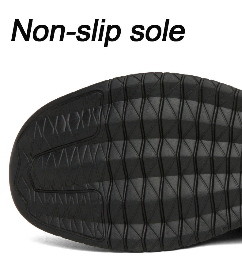 Men's Breathable Lightweight Slip On Casual Shoes, Outdoor Non-slip Soft Sole Sneakers, Spring And Summer - Snug & Style