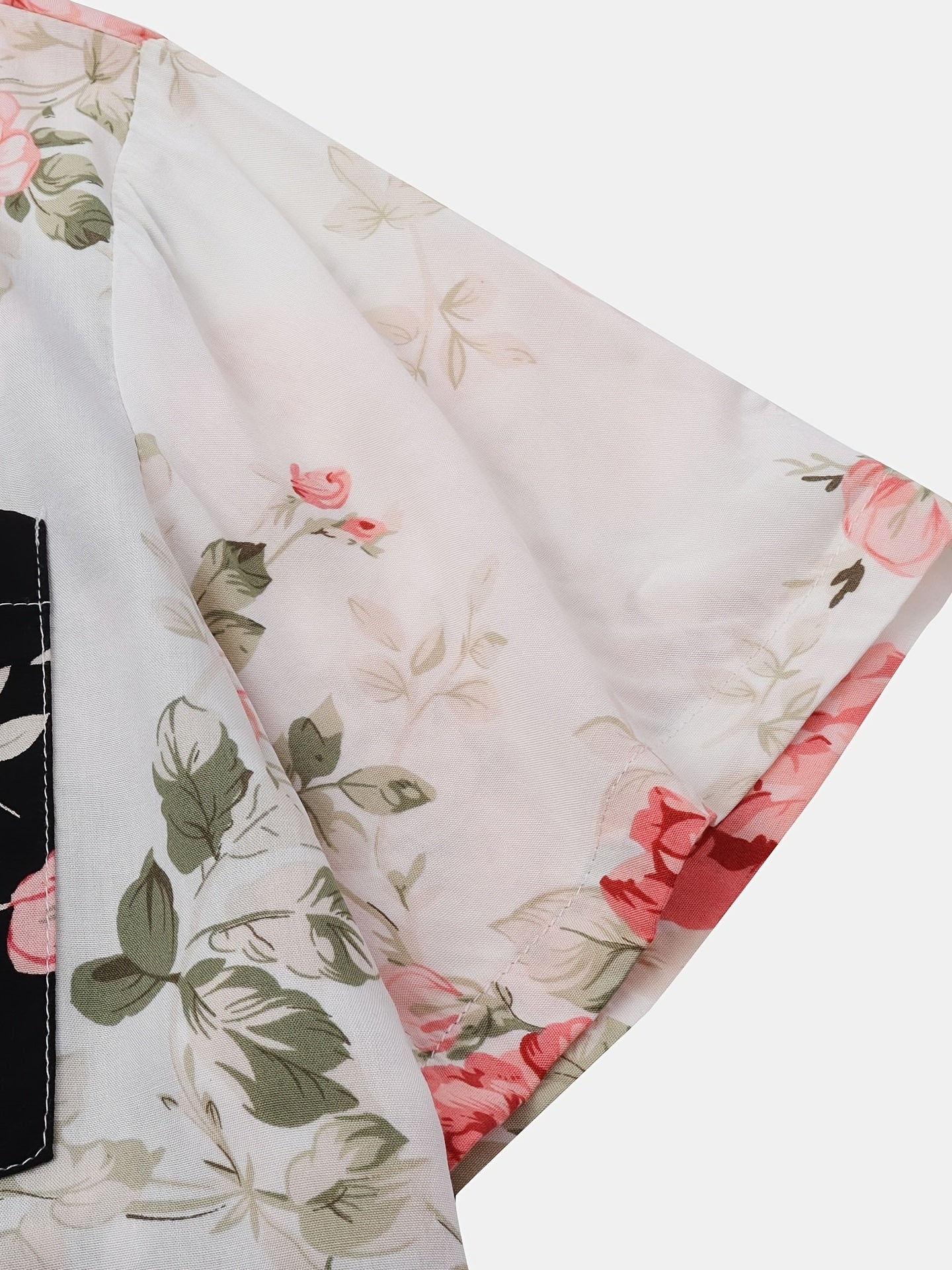 Mens Fashion Essential - Stylish Casual Beach T-Shirt with Bold Contrasting Colors - Comfortable Non-Stretch Cotton, Short Sleeves for Summer - Snug & Style