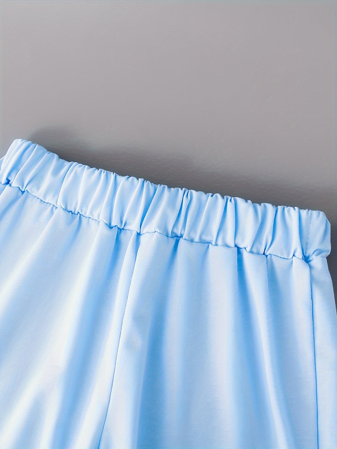 3-Pack Boys Trendy Summer Outfit - Soft Cotton Blend Solid T-shirts with Fun Smile Face Shorts & Handy Crossbody Bag - Comfortable, Lightweight, Perfect for Playtime - Snug & Style