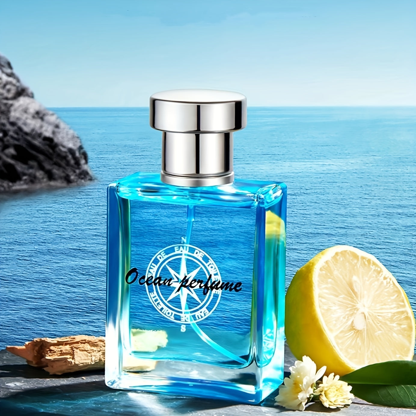 50ml Ocean Pheromones Cologne - Long-Lasting, Light, Fresh, Natural Fragrance for Men, Perfect for Dating, Party, and Gift-Giving, 1.7 Fl. Oz. Eau De Toilette Spray - Snug & Style