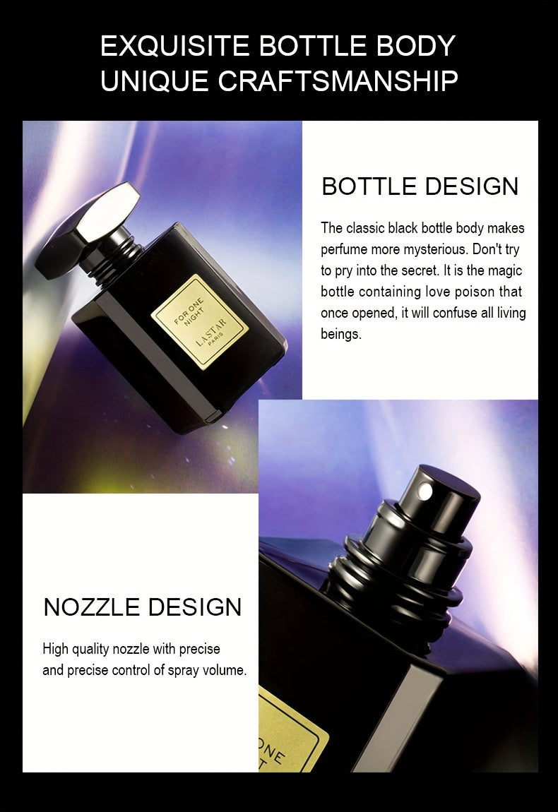 1pc Vanilla Jasmine Coffee Perfume Spray - Long-Lasting EDP Oriental Cuisine Fragrance for Women, Seductive Scent for One Night, 55ml/1.9fl oz Bottle - Snug & Style