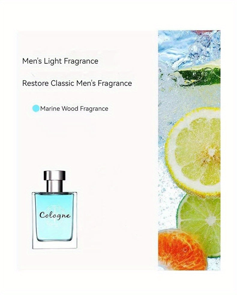 50ml Ocean Pheromones Cologne - Long-Lasting, Light, Fresh, Natural Fragrance for Men, Perfect for Dating, Party, and Gift-Giving, 1.7 Fl. Oz. Eau De Toilette Spray - Snug & Style