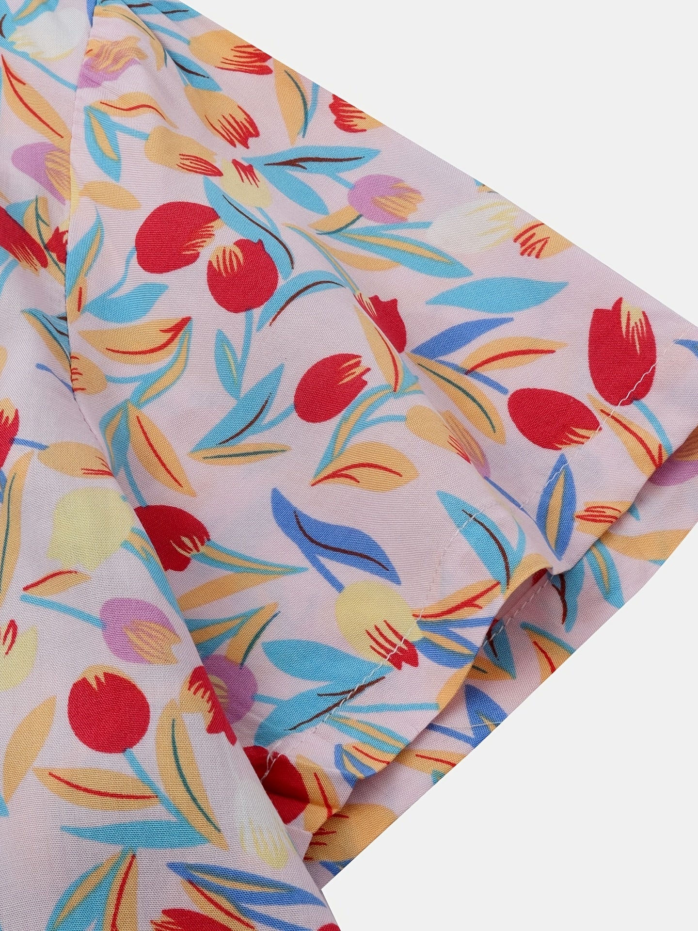 Mens Fashion Essential - Stylish Casual Beach T-Shirt with Bold Contrasting Colors - Comfortable Non-Stretch Cotton, Short Sleeves for Summer - Snug & Style