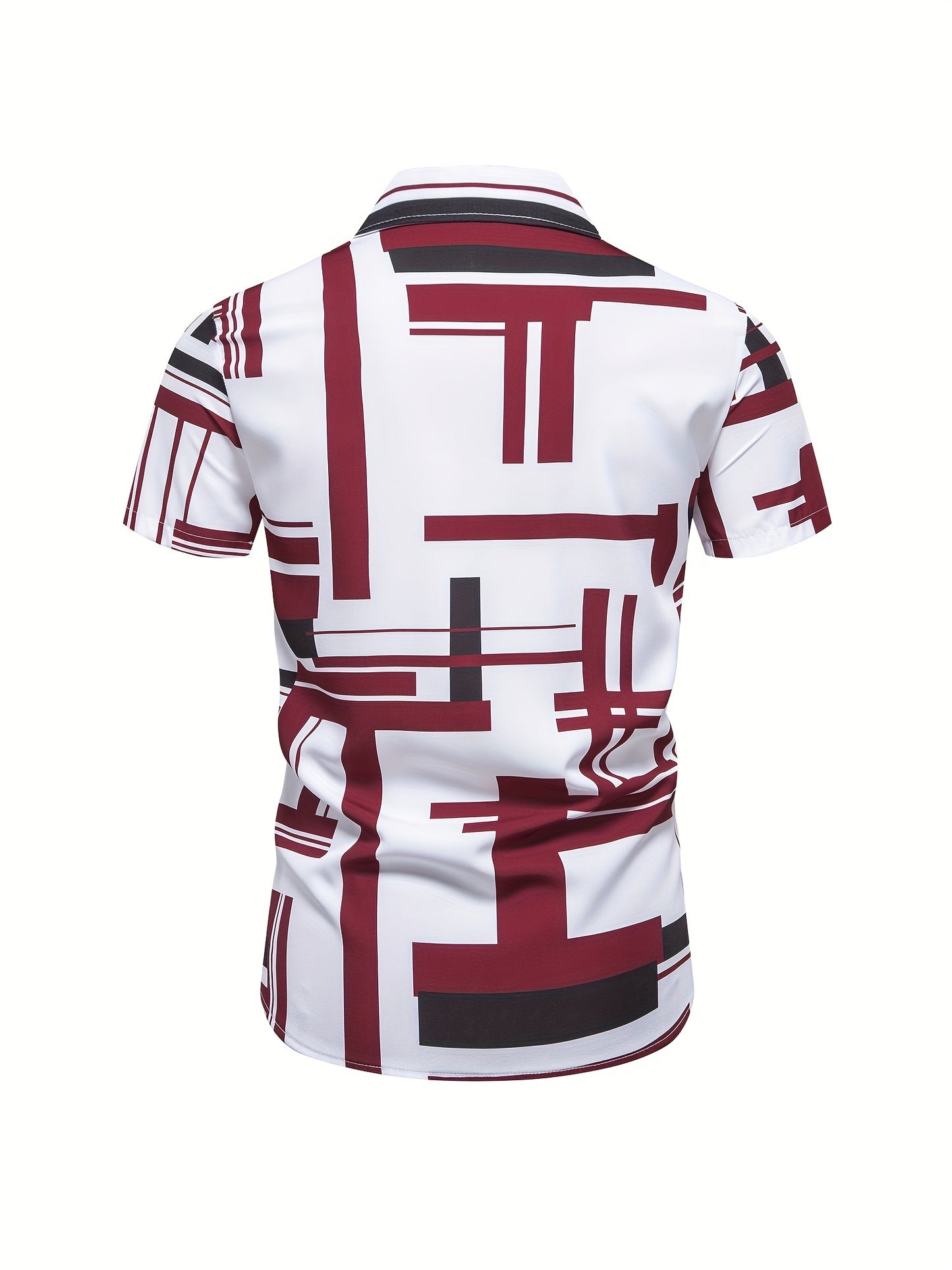 Men's Shirt, Causal Lapel Short Sleeve Shirts For Men Summer - Snug & Style