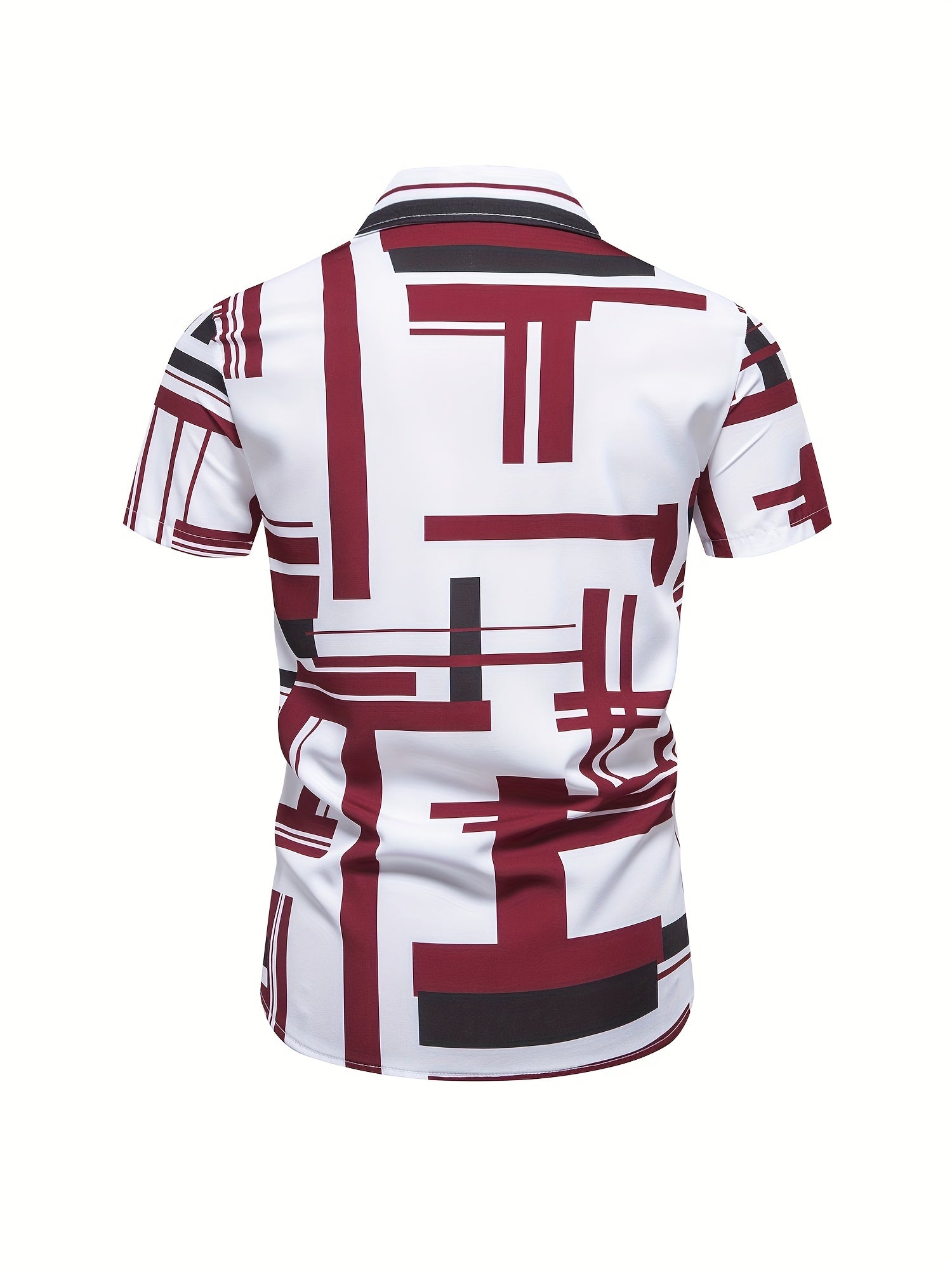 Men's Shirt, Causal Lapel Short Sleeve Shirts For Men Summer - Snug & Style