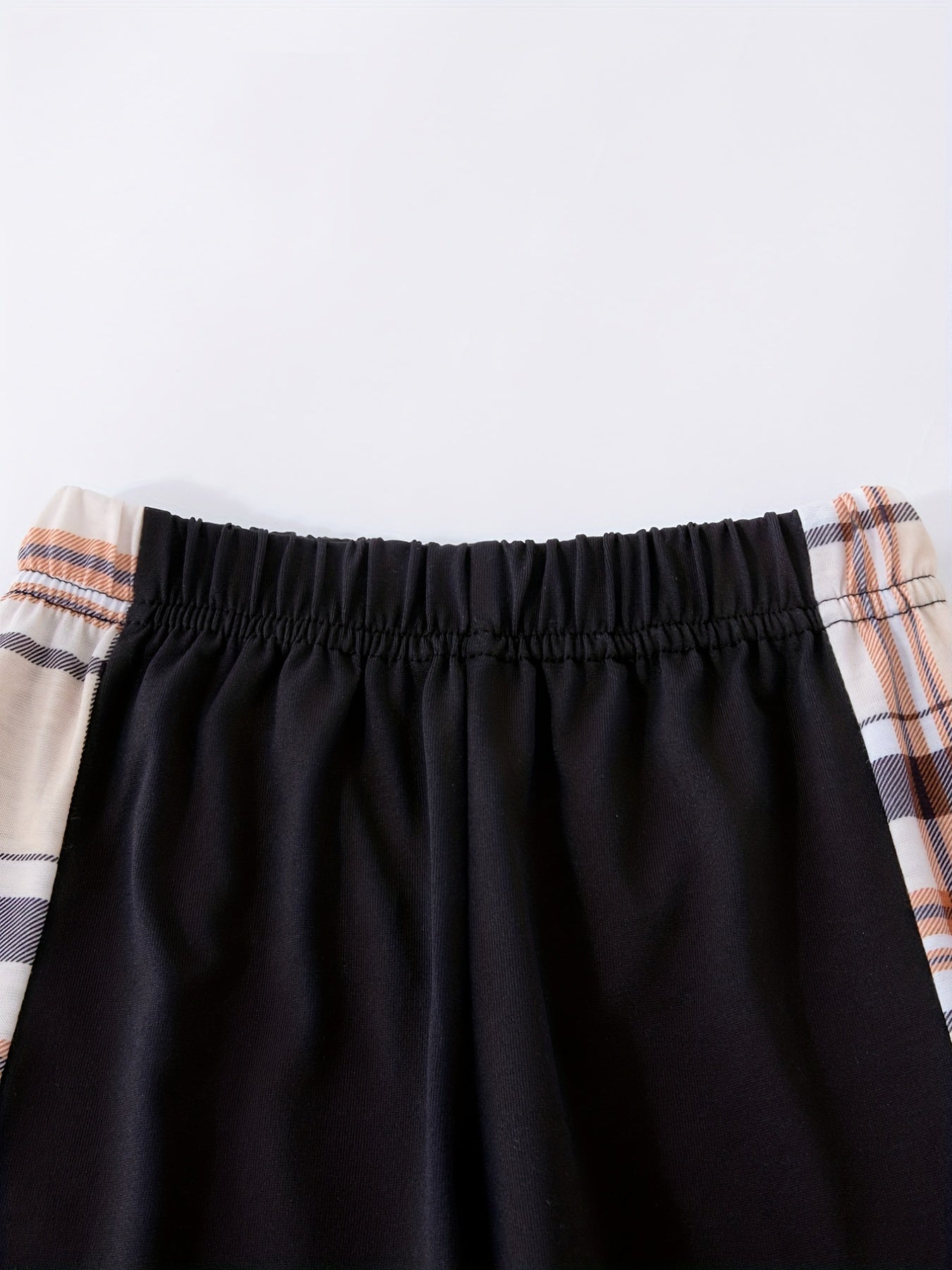 3-Pack Boys Trendy Summer Outfit - Soft Cotton Blend Solid T-shirts with Fun Smile Face Shorts & Handy Crossbody Bag - Comfortable, Lightweight, Perfect for Playtime - Snug & Style