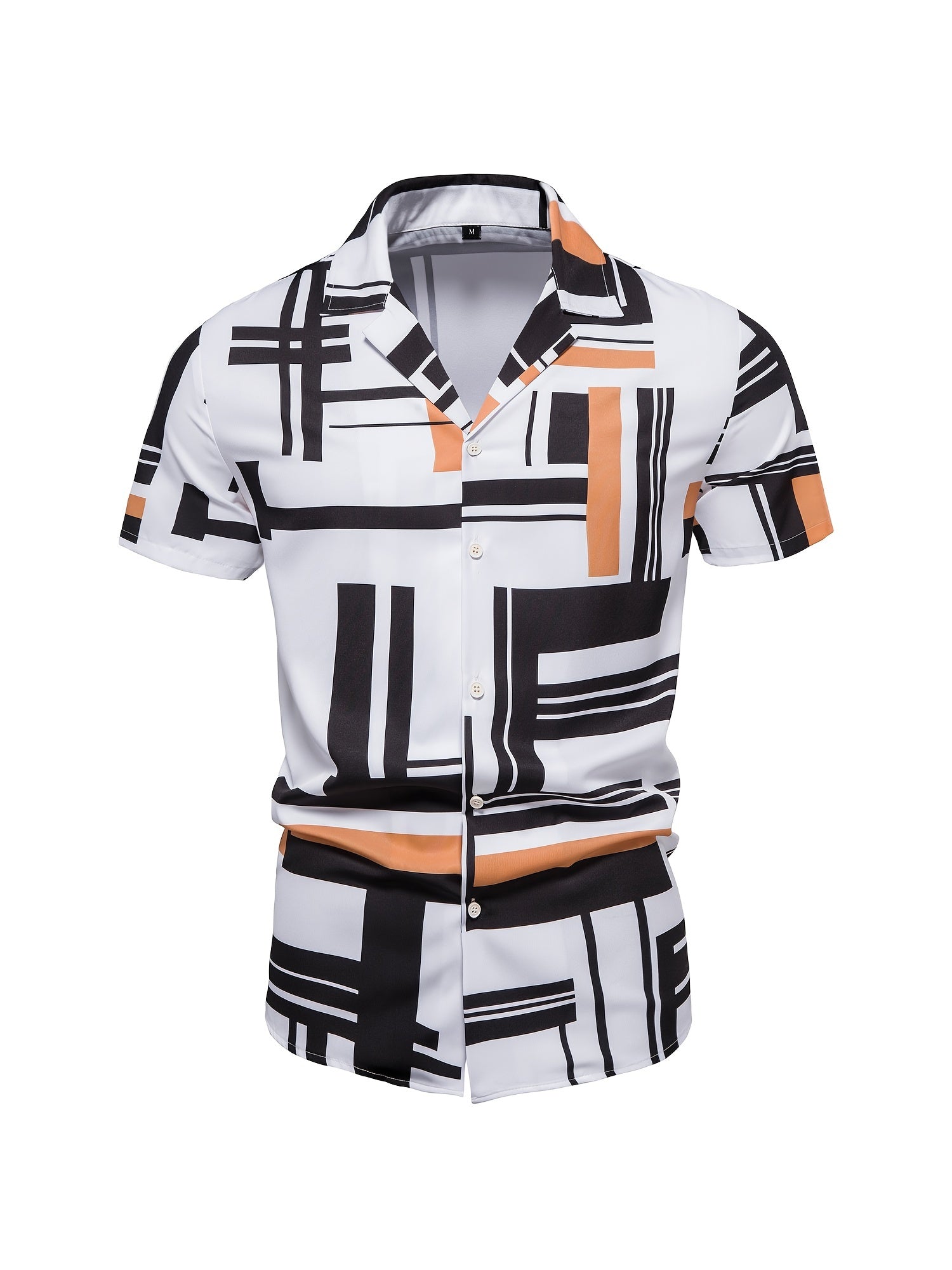 Men's Shirt, Causal Lapel Short Sleeve Shirts For Men Summer - Snug & Style