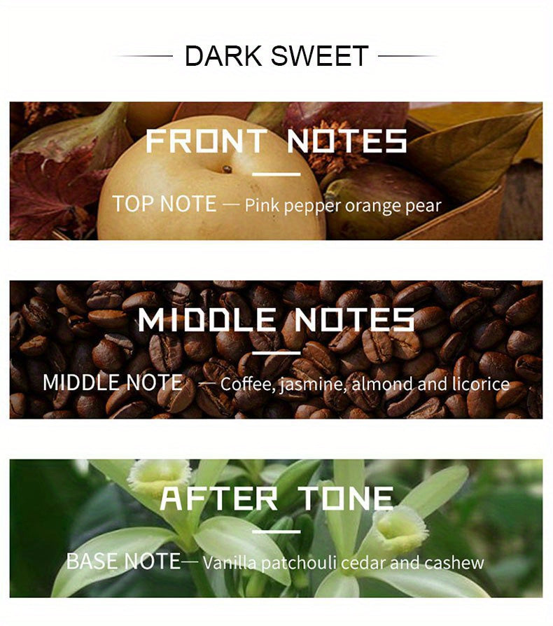 1pc Vanilla Jasmine Coffee Perfume Spray - Long-Lasting EDP Oriental Cuisine Fragrance for Women, Seductive Scent for One Night, 55ml/1.9fl oz Bottle - Snug & Style