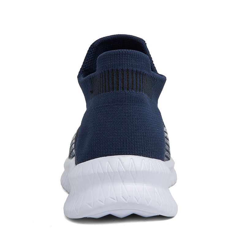 Men's Breathable Lightweight Slip On Casual Shoes, Outdoor Non-slip Soft Sole Sneakers, Spring And Summer - Snug & Style