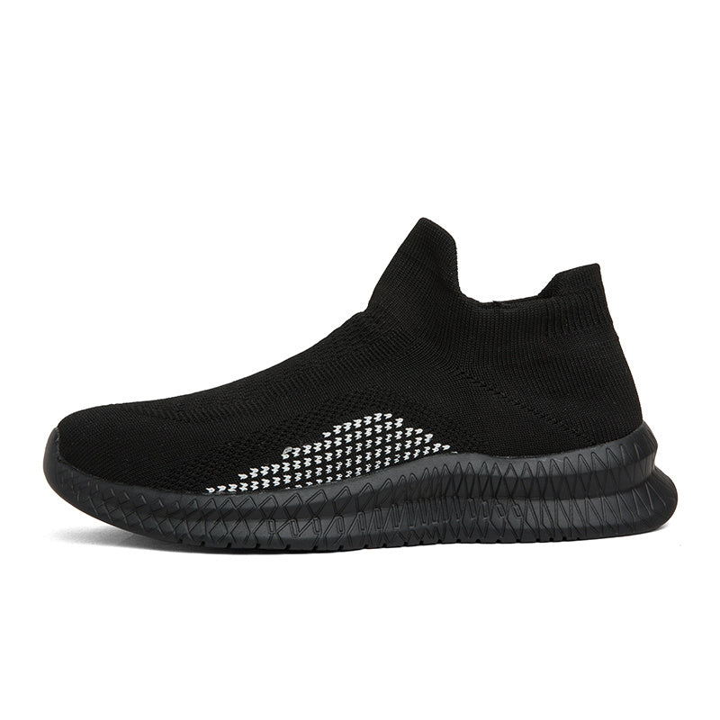 Men's Breathable Lightweight Slip On Casual Shoes, Outdoor Non-slip Soft Sole Sneakers, Spring And Summer - Snug & Style