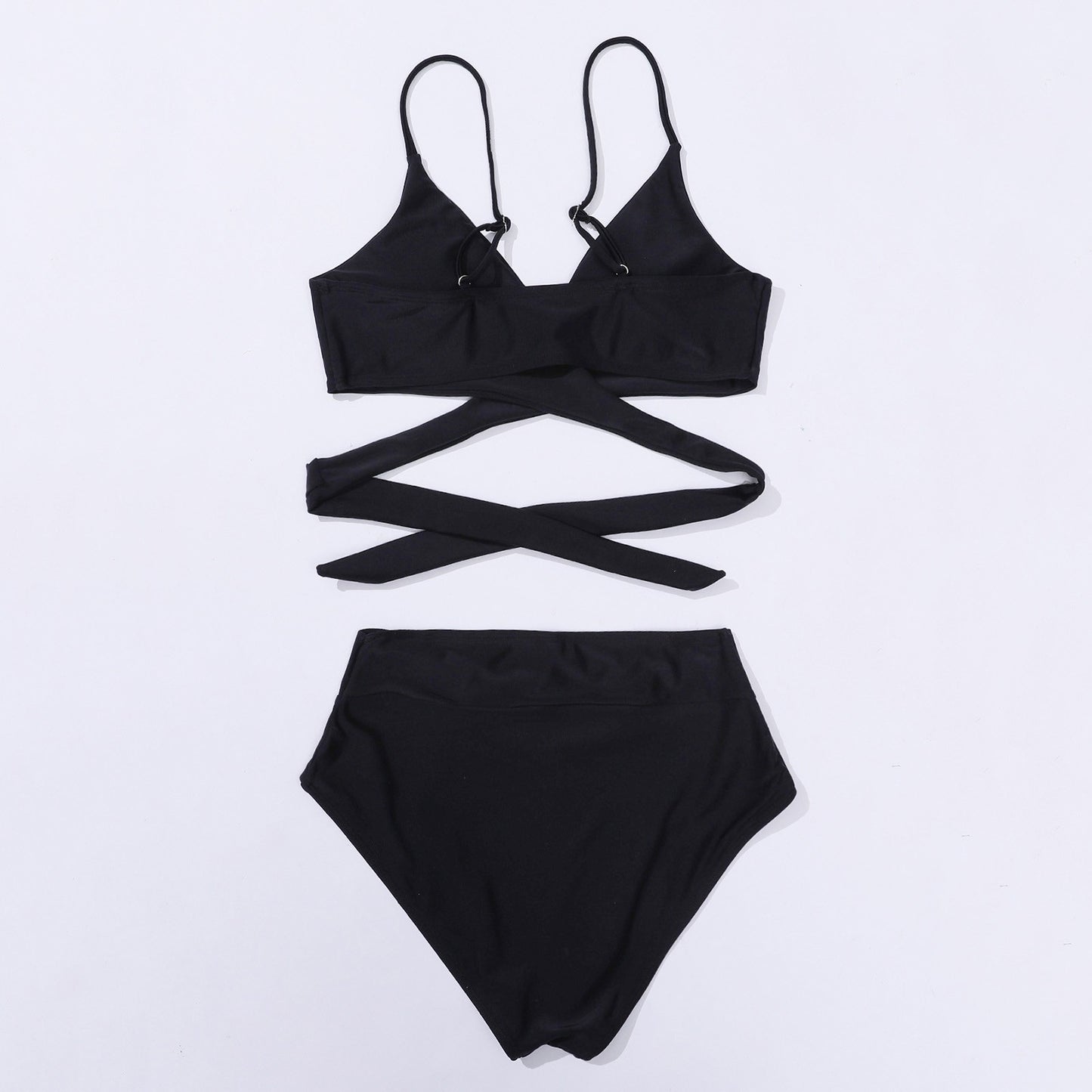 Woman Clothing Swimsuit For Women 2024 Plus Size High Waist Two Pieces Beach Bathing Suit Swimwear Trajes De BañO Mujer - Snug & Style
