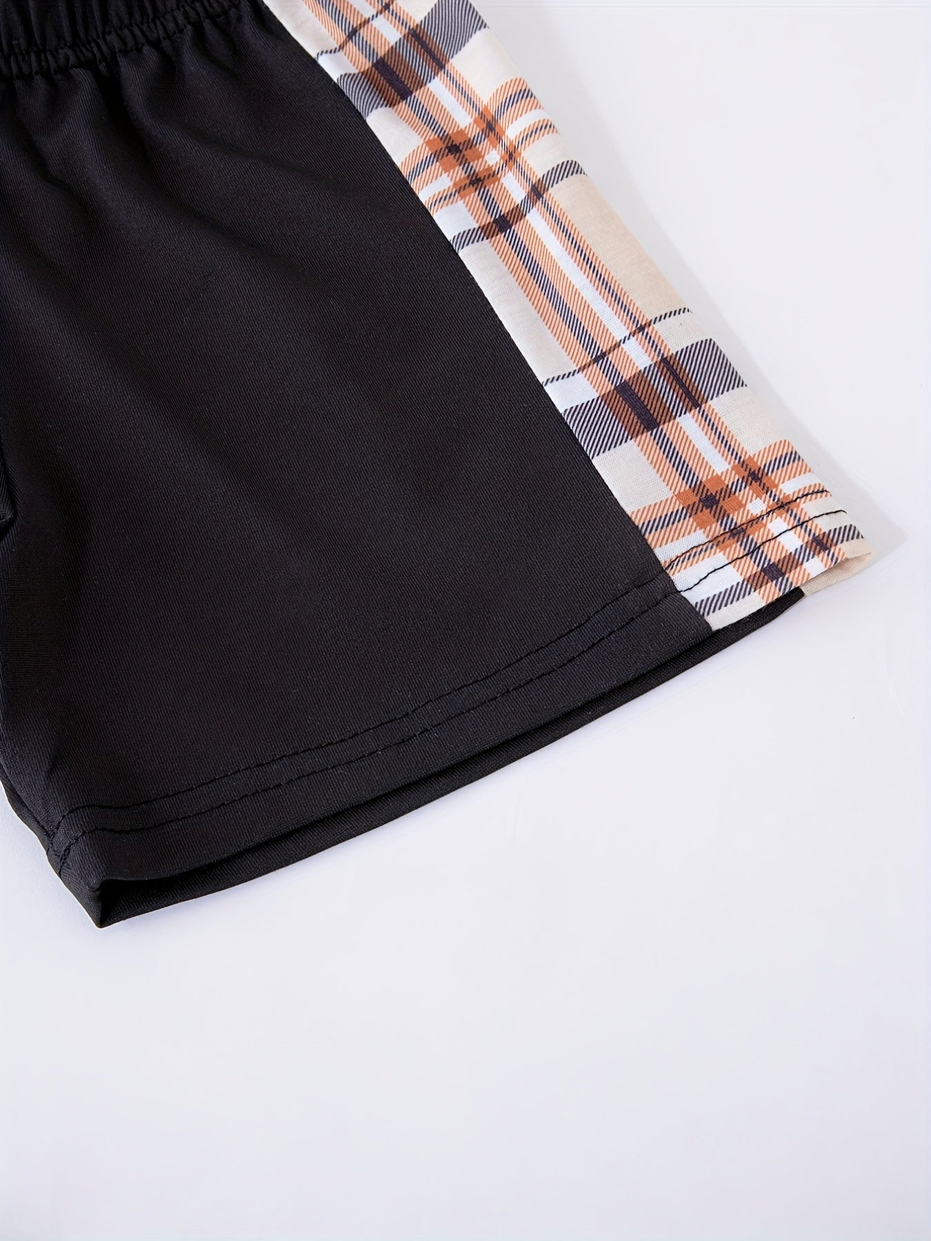 3-Pack Boys Trendy Summer Outfit - Soft Cotton Blend Solid T-shirts with Fun Smile Face Shorts & Handy Crossbody Bag - Comfortable, Lightweight, Perfect for Playtime - Snug & Style