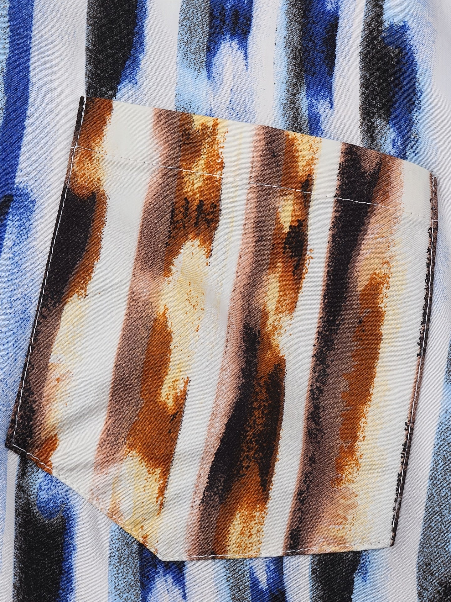 Mens Fashion Essential - Stylish Casual Beach T-Shirt with Bold Contrasting Colors - Comfortable Non-Stretch Cotton, Short Sleeves for Summer - Snug & Style