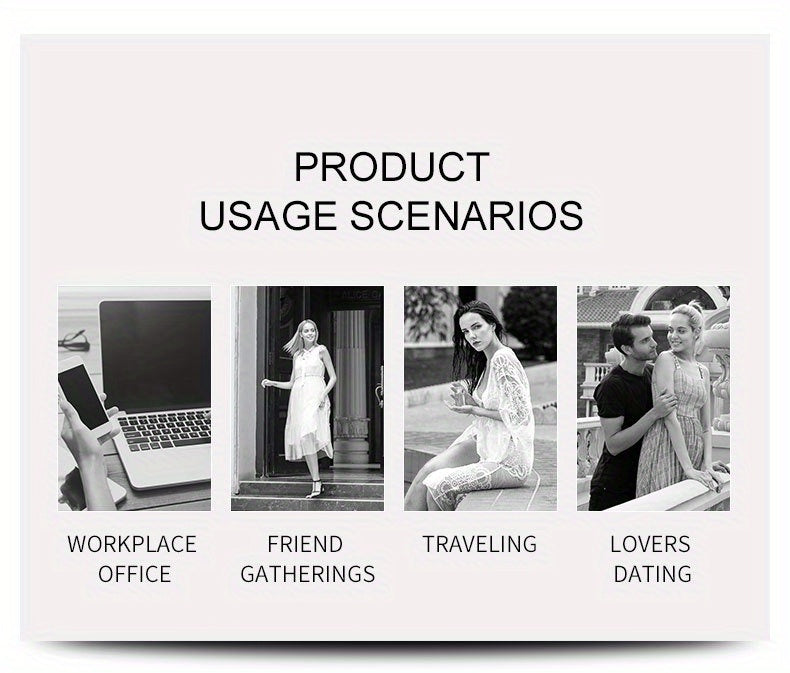 1pc Vanilla Jasmine Coffee Perfume Spray - Long-Lasting EDP Oriental Cuisine Fragrance for Women, Seductive Scent for One Night, 55ml/1.9fl oz Bottle - Snug & Style