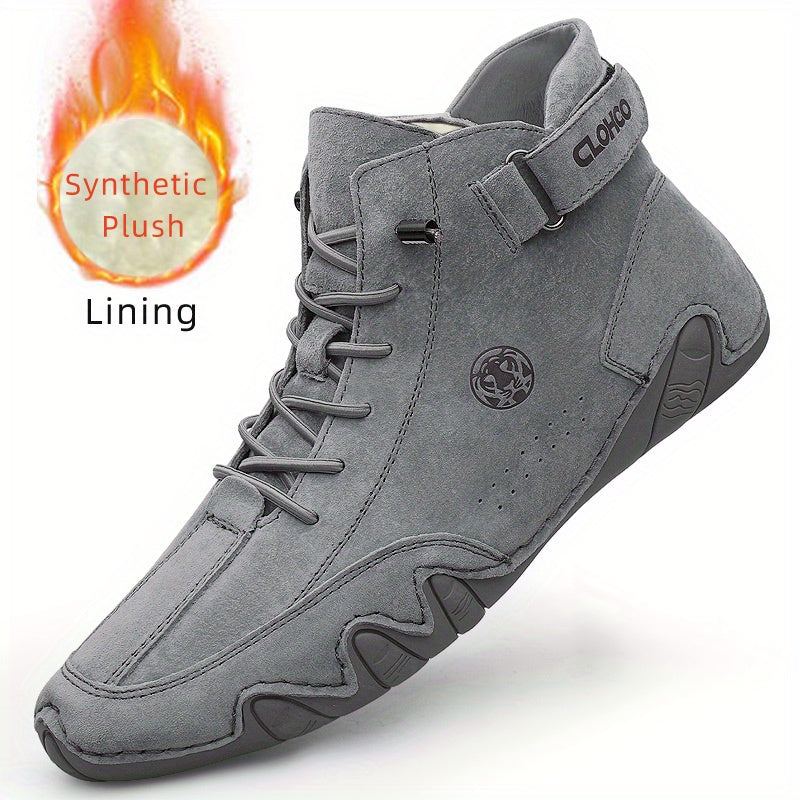 ComfortFlex Ankle Boots - Ultra-Soft, Wear-Resistant, Non-Slip, Breathable, Comfortable Sneakers for Men - Perfect for Spring and Autumn Outdoor Activities - Snug & Style