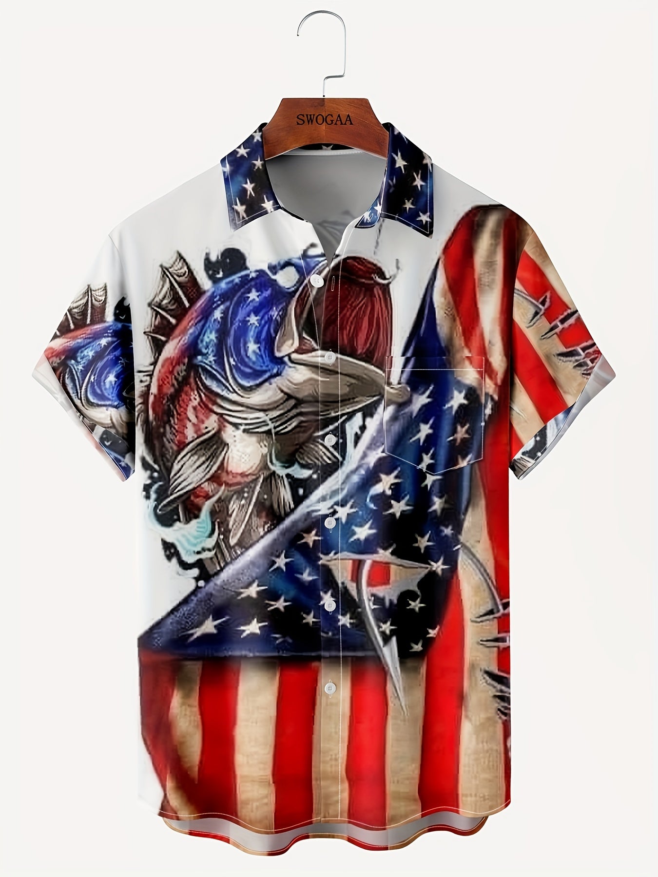 Plus Size Men's Hawaiian Shirts For Beach, Comfy Full Printed With "Art" Pattern Short Sleeve Aloha Shirts, Oversized Casual Loose Tops For Summer - Snug & Style