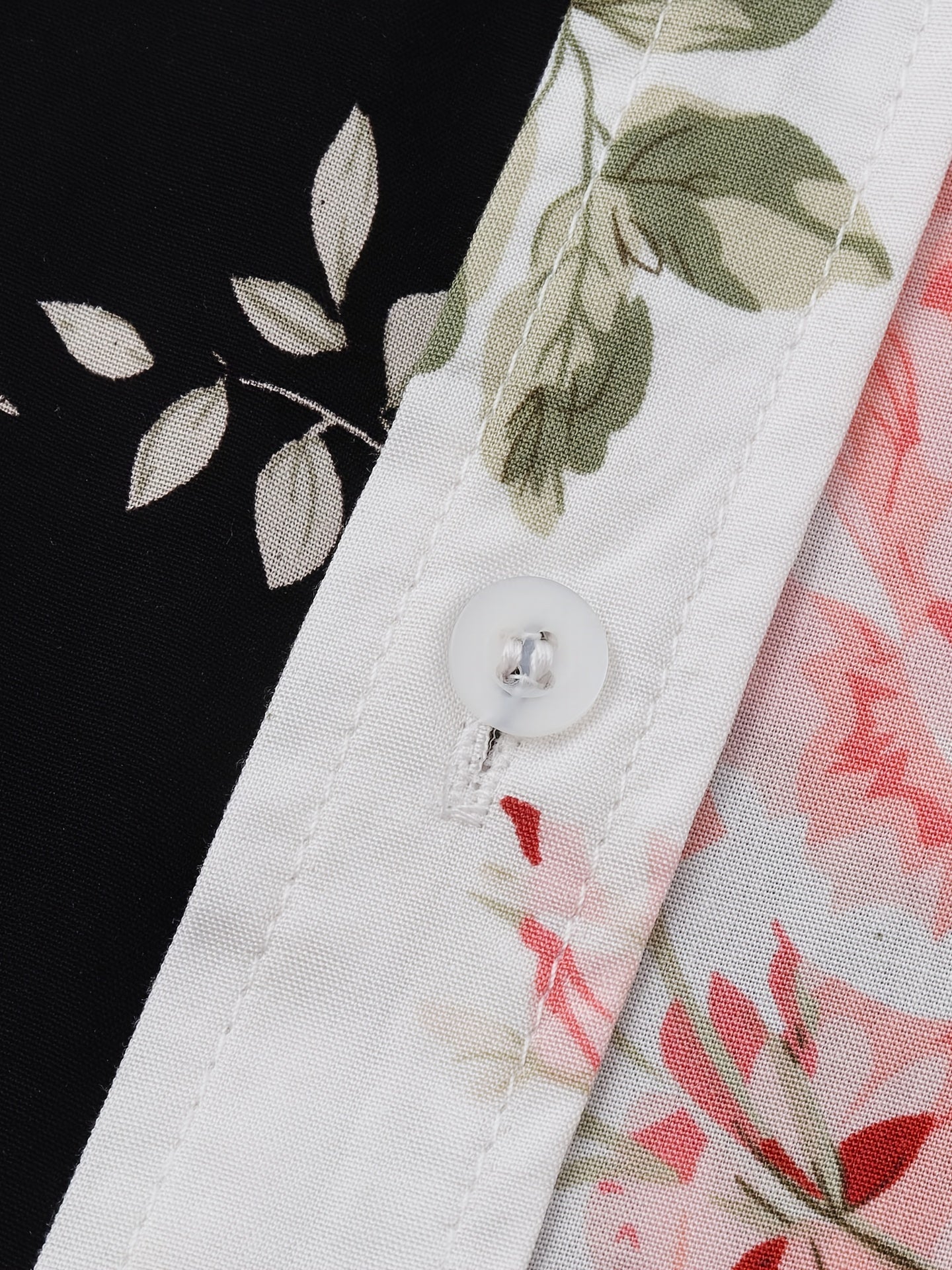 Mens Fashion Essential - Stylish Casual Beach T-Shirt with Bold Contrasting Colors - Comfortable Non-Stretch Cotton, Short Sleeves for Summer - Snug & Style