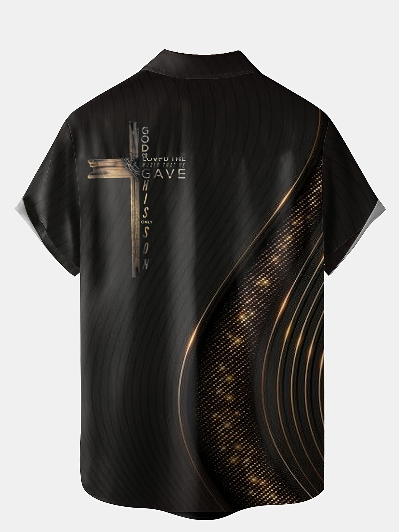 Plus Size Men's Hawaiian Shirts For Beach, Comfy Full Printed With "Art" Pattern Short Sleeve Aloha Shirts, Oversized Casual Loose Tops For Summer - Snug & Style