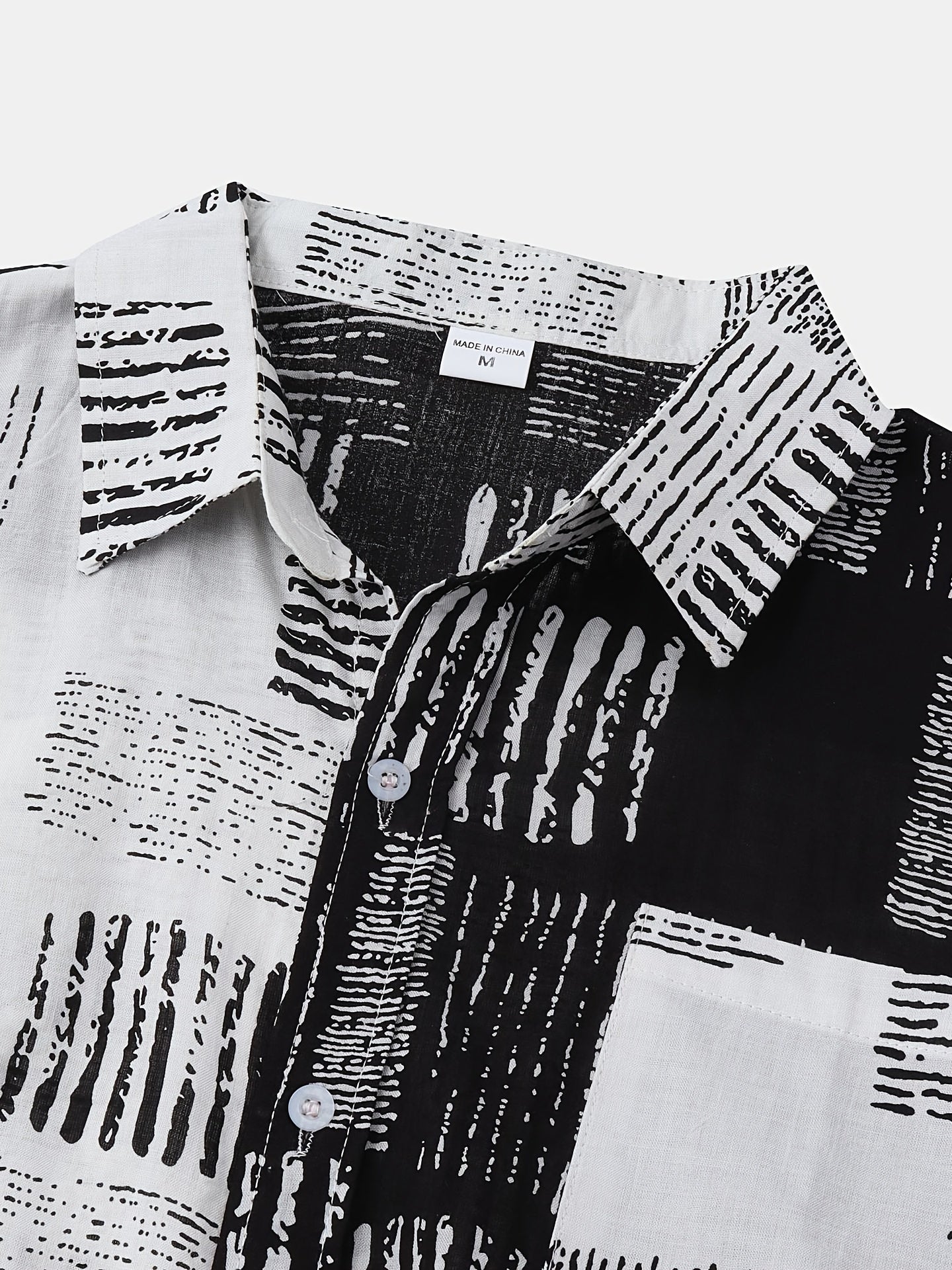 Mens Fashion Essential - Stylish Casual Beach T-Shirt with Bold Contrasting Colors - Comfortable Non-Stretch Cotton, Short Sleeves for Summer - Snug & Style