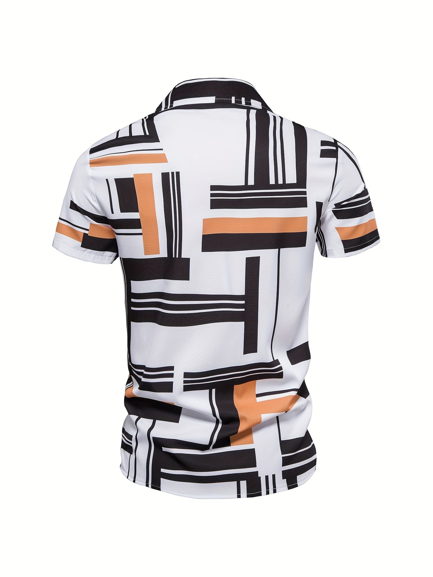 Men's Shirt, Causal Lapel Short Sleeve Shirts For Men Summer - Snug & Style